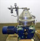 Used Westfalia SA-35-33-576 Desludger Disc Centrifuge.