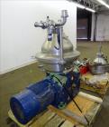 Used Westfalia SA-35-33-576 Desludger Disc Centrifuge.