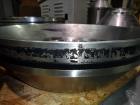 Used Westfalia SA-35-36-076 Desludger Disc Centrifuge. 316 stainless steel (product contact areas), 6550 rpm maximum bowl speed, clarifier design (liquid/solids separation), centripetal pump liquid d...