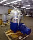 Used Westfalia SA-40-03-076 Disc Centrifuge.