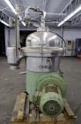 Used- Stainless Steel Westfalia Desludger Disc Centrifuge, SA-40-06-076 