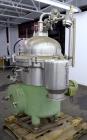 Used Stainless Steel Westfalia Desludger Disc Centrifuge, SA-40-06-076 