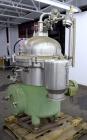 Used Stainless Steel Westfalia Desludger Disc Centrifuge, SA-40-06-076 