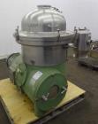 Used- Westfalia SA-40-06-076 Disc Centrifuge