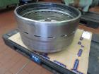 Used Westfalia SA-45-03-076 Disc Centrifuge. 316 Stainless steel construction (product contact areas). Maximum bowl speed 5000 rpm, separator design (Liquid/liquid/solids separation), heavy phase cen...