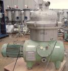 Used Westfalia Desludger Disc Centrifuge Frame Assembly, SA-45-06-076 