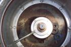 USED: Westfalia SA-60-06-177 desludger disc centrifuge. 316 stainless steel construction on product contact areas, max bowl speed 5000 rpm, centripetal pump liquid discharge, timed solid discharge, 6...