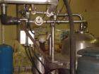 Used Westfalia SA-80-06-177 Desludger Disc Centrifuge. 316 stainless steel construction (product contact areas), clarifier design, centripetal pump liquid discharge, lube system, belt drive configura...