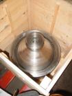 Used- Stainless Steel Westfalia Desludger Disc Centrifuge Bowl Assembly, SA-80-0