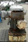 Used Stainless Steel Westfalia Desludger Disc Centrifuge, SA-82-06-177