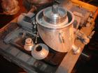 Used- Westfalia SA00H-205 (SA1-02-076) Pilot Scale Desludger, Sanitary Separator Design. Maximum bowl speed 10,000 rpm, max ...