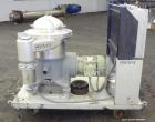 Used Westfalia SA14-06-076 Desludger Disc Centrifuge. 329 Stainless steel construction on product contact areas. Maximum bowl speed 7560 rpm, clarifier design (liquid/solids separation), centripetal ...