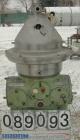 USED: Westfalia SA35-01-576 desludger disc centrifuge. 316 stainless steel construction on product contact areas, max bowl speed 6000 rpm, separator design, light and heavy phase centripetal pump liq...