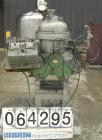 Used Westfalia SA7-06-076 Desludger Disc Centrifuge, 316 Stainless Steel Construction (Product Contact Areas). Maximum bowl speed 8400 rpm, clarifier design, centripetal pump liquid discharge. Driven...