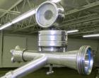 Used Westfalia SAMM 12006 Disc Centrifuge. 421 Stainless steel construction (product contact areas). Maximum bowl speed 4500 rpm, separator design, direct drive, 30 hp/22 kw drive motor (380/3/50). I...