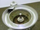 Used Westfalia SAMM 12006 Disc Centrifuge. 421 Stainless steel construction (product contact areas). Maximum bowl speed 4500 rpm, separator design, direct drive, 30 hp/22 kw drive motor (380/3/50). I...