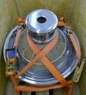 Used Westfalia SAMM 12006 Disc Centrifuge. 421 Stainless steel construction (product contact areas). Maximum bowl speed 4500 rpm, separator design, direct drive, 30 hp/22 kw drive motor (380/3/50). I...