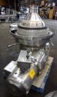 Used Westfalia SAMM-20006 Desludger Disc Centrifuge