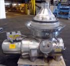 Used Westfalia SAMM-20006 Desludger Disc Centrifuge