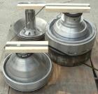 Used Westfalia Disc Centrifuge, Model SAMN 5036, 434 Stainless Steel. Driven by a 5.5 kW bowl top, disc stack, centripetal pump, splitter disc.