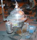 Used Westfalia Disc Centrifuge, Model SAMN 5036, 434 Stainless Steel. Driven by a 5.5 kW bowl top, disc stack, centripetal pump, splitter disc.