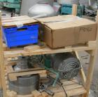 Used Westfalia SAMN-5036 Desludger Disc Centrifuge, 329 Stainless Steel Construction (Product Contact Areas). Max bowl speed 6500 RPM, separator design, light phase gravity liquid discharge, heavy ph...