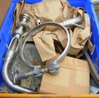 Used Westfalia SAMN-5036 Desludger Disc Centrifuge, 329 Stainless Steel Construction (Product Contact Areas). Max bowl speed 6500 RPM, separator design, light phase gravity liquid discharge, heavy ph...