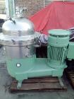 Used- Westfalia SAMR-15037 Desludger Disc Centrifuge