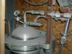 USED: Westfalia SAMR-3036 clarifier centrifuge, 10 hp motor 220/440/3/60/1770 rpm. Max bowl speed 7700 rpm, bowl volume 1.8 gal, sludgecap 1 gallon, rated @ 40 gpm. Spare parts, manual, jib crane &co...