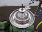 Used Westfalia SAMR-3036 Desludger Disc Centrifuge. 316 Stainless steel (product contact areas), maximum bowl speed 7500 rpm, clarifier design (liquid/solids separation), centripetal pump liquid disc...