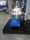 Used Westfalia Separator, Model SAMR-5036. Self cleaning classifier, self cleaning bowl. Gas tight design of neck bearing bridge. New PLC control panel, CUI manufactured skid frame. Works well with h...