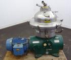 Used Stainless Steel Westfalia Desludger Disc Centrifuge, SAOH-5036   