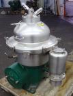 Used Stainless Steel Westfalia Desludger Disc Centrifuge, SAOH-5036   