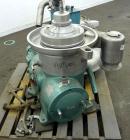 Used Westfalia Desludging Disc Centrifuge, SAOWH-3036