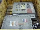Used Westfalia SB-7-01-576 Desludger Disc Centrifuge, 316 Stainless steel (product contact areas), maximum bowl speed 9160 rpm, separator design (liquid/liquid/solids separation), light & heavy phase...