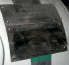USED: Westfalia SB-7-03-076 desludger disc centrifuge. 316 stainless steel construction on product contact areas. Max bowl speed 9160 rpm, separator design, light phase gravity discharge, heavy phase...