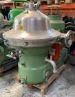 Used Westfalia SB-80-06-177 Desludger Disc Centrifuge.
