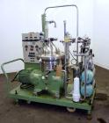 Used Westfalia SB-14-36-076 Desluder Disc Centrifuge. 316 Stainless Steel on product contact areas. Maximum bowl speed 7570 rpm. clarifier design (liquid/solid separation), self-thinking solids disch...