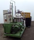 Used Westfalia SB-14-36-076 Desluder Disc Centrifuge. 316 Stainless Steel on product contact areas. Maximum bowl speed 7570 rpm. clarifier design (liquid/solid separation), self-thinking solids disch...