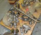 Used Westfalia SB-7-06-076 Desludger Disc Centrifuge, 316 stainless steel construction on product contact areas, clarifier design, centripetal pump liquid discharge, direct drive configuration, appro...