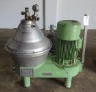 Westfalia SC 35 Hydrostop Separator Disc Centrifuge