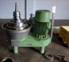 Westfalia SC 35 Hydrostop Separator Disc Centrifuge