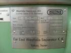 USED: Westfalia high speed clarifying centrifuge, model SC 35-06-177.All wetted parts sanitary stainless steel, 18.5 kw v-belt main drive.Bowl is rated for 7,230 rpm with specific gravities of 1.1 li...