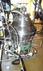 Used Westfalia SC 35-06-577 Desludger Disc Centrifuge. Stainless steel construction on product contact areas, maximum bowl speed 7230 rpm, clarifier design (liquid/solids separation) centripetal pump...