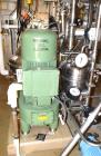 Used Westfalia SC 35-06-577 Desludger Disc Centrifuge. Stainless steel construction on product contact areas, maximum bowl speed 7230 rpm, clarifier design (liquid/solids separation) centripetal pump...