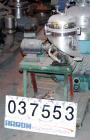 USED: Westfalia SA-1-06-175 pilot scale desludger. Sanitary clarifier design. Max bowl speed 10,000 rpm, max feed rate 3.5 gpm, liquid phase discharged under pressure. 1 kw fixed speed drive, 420/3/5...