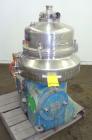 Used Stainless Steel Westfalia Desludger Disc Centrifuge, VA-35-09-566
