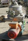 Used Stainless Steel Westfalia Desludger Disc Centrifuge, VA-35-09-566