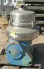 Used Stainless Steel Westfalia Desludger Disc Centrifuge, VA-35-09-566