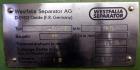 Used Westfalia WSC-25-01-506 Disc Centrifuge
